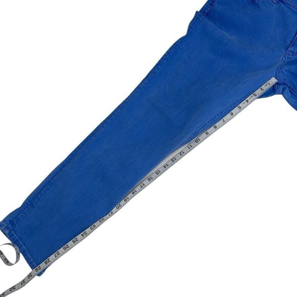 Chico’s so slimming bright blue ankle jeans size 10 - Picture 6 of 6